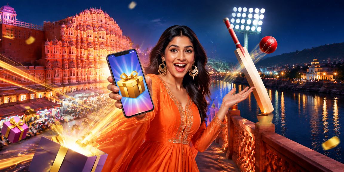 Teen Patti and cricket fans enjoying games in Jaipur